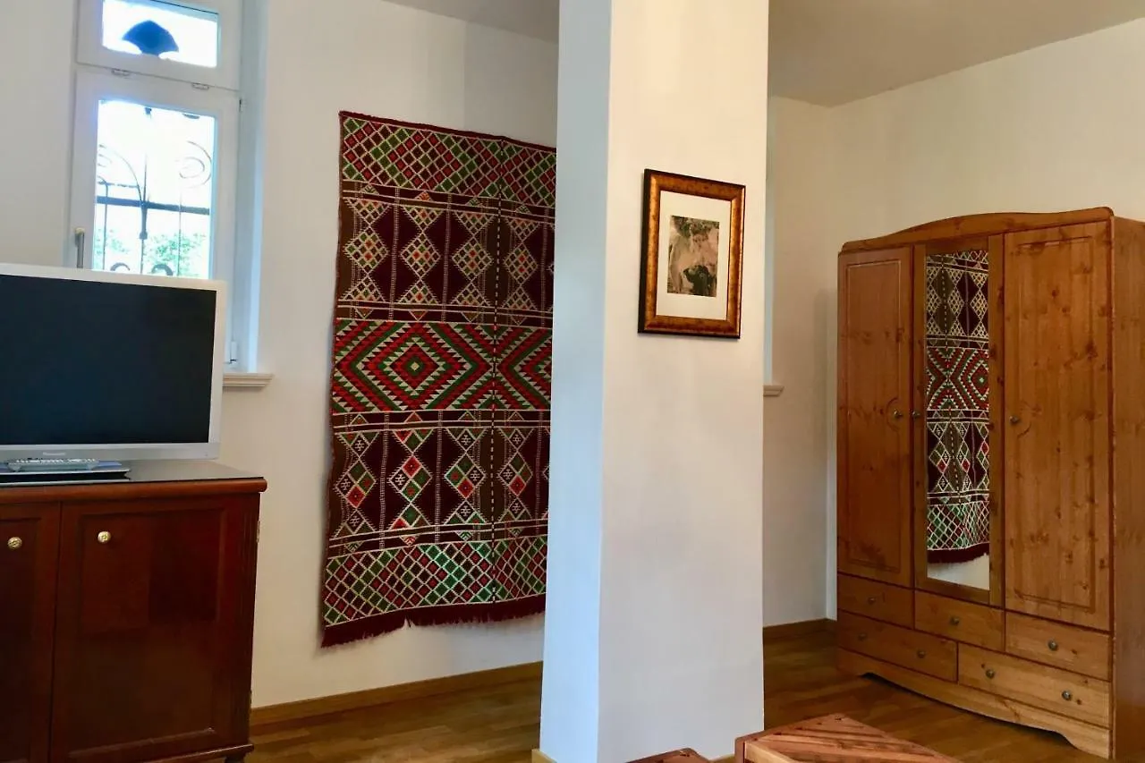 Appartment Villa Am Bretschneiderpark Lipsko Apartmán